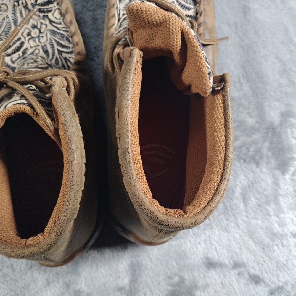 Twisted X Chukka Driving Moc Brown Womens Size 5.5M - Picture 5 of 6